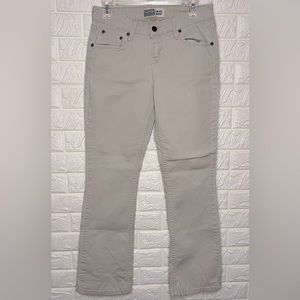 Signature Levi Straus & Co. Misses Size 4 Medium Low Rise Bootcut Khaki Pants